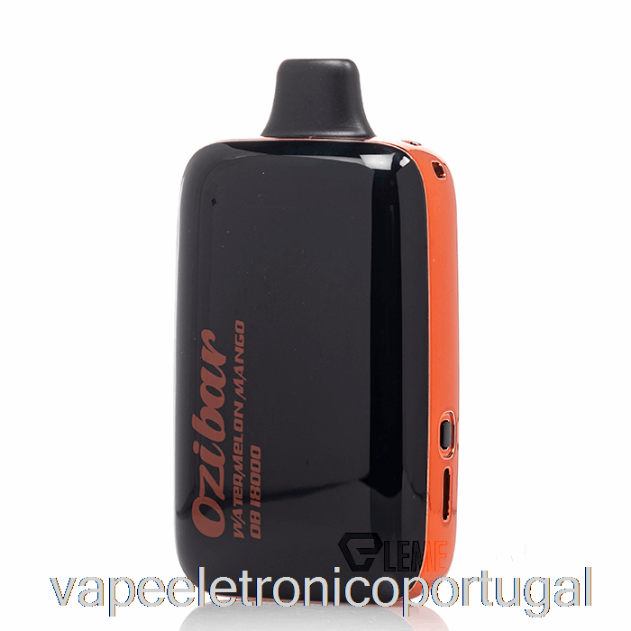Vape Eletrônico Ozibar 18000 Manga Melancia Descartável